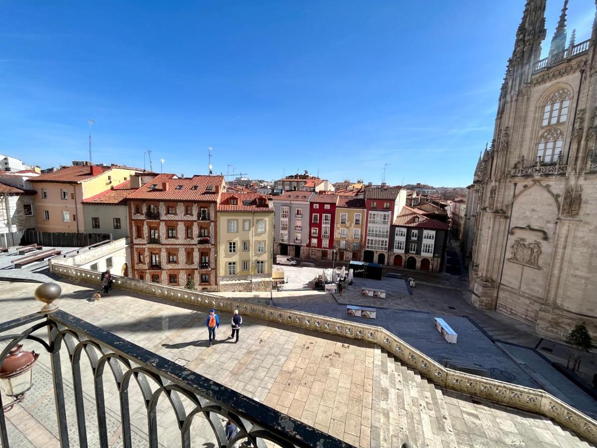 Atuaire Home Balcon Con Vistas A La Catedral De บูร์โกส ภายนอก รูปภาพ